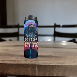 黒モダンストップ男らしは試しず タンブラー