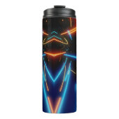 黒モダンネオンLED タンブラー (正面)