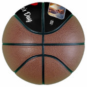 黒モダンハッピーバレンタインデー2枚 バスケットボール (右)