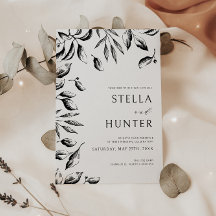 黒モダンビクトリアン白の緑結婚色