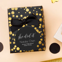 黒モダンフォントエレガント卒業