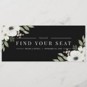 黒モダンフローラ植物表ヘッダー (正面)