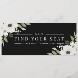 黒モダンフローラ植物表ヘッダー