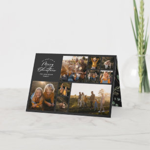 黒モダンミニマル11植物科 シーズンカード