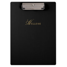 黒モダンミニマル |金ゴールドシック・モノグラム