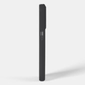 黒モダンモノグミニマルラムCase-Mate Case-Mate iPhoneケース (裏面 / 右)