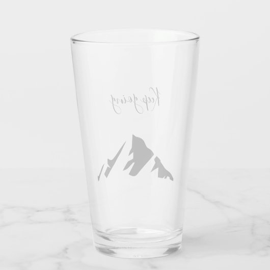 黒モダン保行シンプルき タンブラーグラス (裏面)