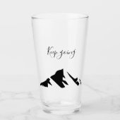 黒モダン保行シンプルき タンブラーグラス (正面)