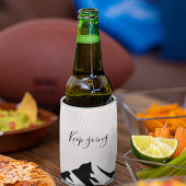 黒モダン保行シンプルき 缶クーラー