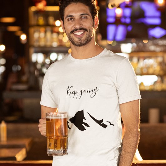 黒モダン保行シンプルき Tシャツ