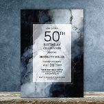 黒モダン大理石50th誕生日パーティー 招待状<br><div class="desc">招待状この黒い大理石の50歳のバースデースタイリッシュパーティーであなたの友人と愛する人々。カスタマイズ可能な文字エリアにより、日付、時刻、会場、RSVP情報など、特別な誕生祝いに必要なすべての詳細を簡単に含めることができます。さまざまな紙タイプとコーナースタイルがユニーク招待状で利用でき、デジタル形式を好んでダウンロードすもしるオプションも用意されている。</div>