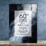 黒モダン大理石60th誕生日パーティー 招待状<br><div class="desc">招待状この黒い大理石の60歳の誕生日スタイリッシュパーティーであなたの友人と愛する人々。カスタマイズ可能な文字エリアにより、日付、時刻、会場、RSVP情報など、特別な誕生祝いに必要なすべての詳細を簡単に含めることができます。さまざまな紙タイプとコーナースタイルがユニーク招待状で利用でき、デジタル形式を好んでダウンロードすもしるオプションも用意されている。</div>