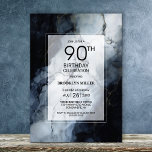 黒モダン大理石90th誕生日パーティー 招待状<br><div class="desc">招待状この黒い大理石の90th誕生日スタイリッシュパーティーであなたの友人と愛する人々。カスタマイズ可能な文字エリアにより、日付、時刻、会場、RSVP情報など、特別な誕生祝いに必要なすべての詳細を簡単に含めることができます。さまざまな紙タイプとコーナースタイルがユニーク招待状で利用でき、デジタル形式を好んでダウンロードすもしるオプションも用意されている。</div>