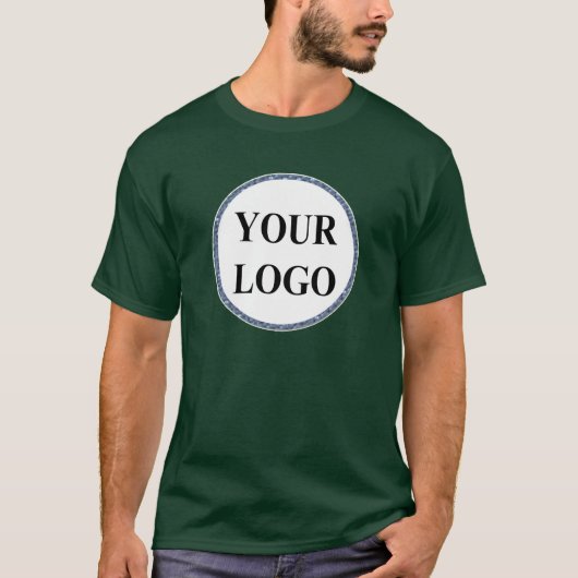 黒モダン夫誕生日ギフトパーソナライズされた Tシャツ (正面)