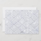 黒モダン字心地よいと喜びの良い知り合い シーズンカード (裏面)