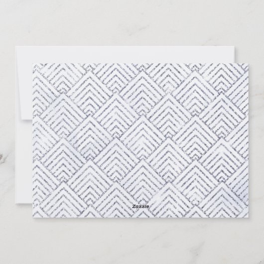 黒モダン字心地よいと喜びの良い知り合い シーズンカード (裏面)