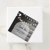 黒モダン材素朴金ゴールドライトアーチ結婚ズ フェイバータグ (インサイチュ)