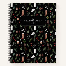 黒モダン植物性クリスマスファミリーレシピ