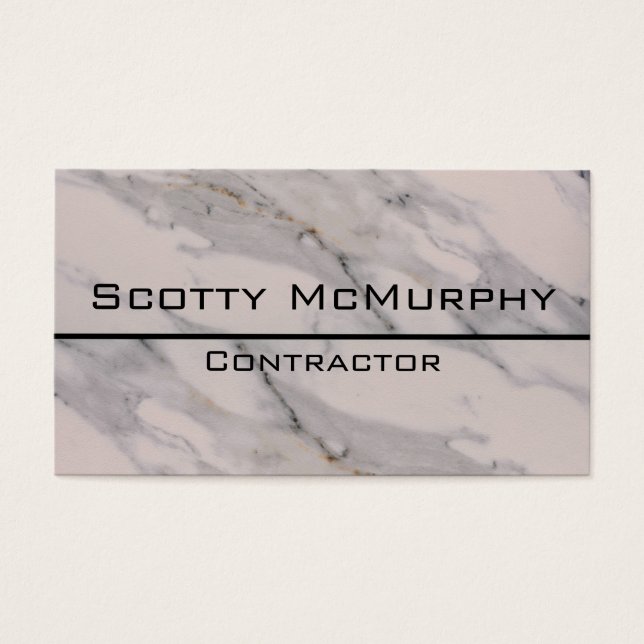 黒モダン灰色ピンク大理石パターン (正面)