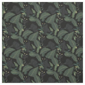 黒モダン熊の模様 ファブリック (見本)