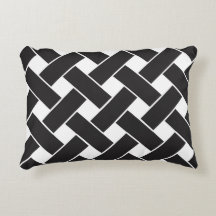 黒モダン白の幾何学模様