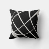 黒モダン白オデッセイ クッション (裏面)