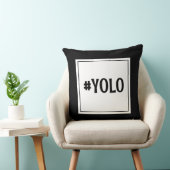 黒モダン白ハッシュタグドームルーム クッション (椅子)