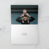 黒モダン白パパベア カード (内部)