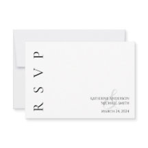 黒モダン白結婚の