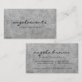 黒モダン白 名刺 (正面/裏面)