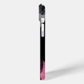 黒モダン線と白い線 Case-Mate iPhoneケース (裏面 / 左)