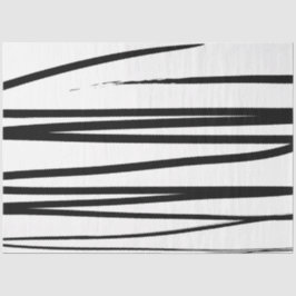 黒モダン線と白の線抽象芸術アート 薄葉紙