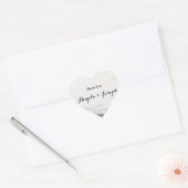 黒モダン色と金ゴールド水色の幾何学的 ハートシール (封筒)