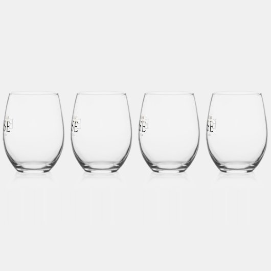 黒モダン色と金ゴールド2024テキサス州総太陽の食 ステムなしワイングラス (左)