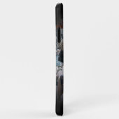 黒モダン色写真コラージュ6画像iPhoneケース Case-Mate iPhoneケース (裏面/右)