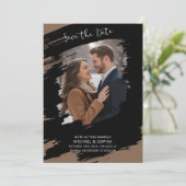 黒モダン茶の日を保存ユニークする セーブザデート (スタンド正面)