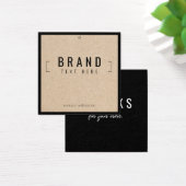 黒モダン衣感謝していつるラベル (デスク)