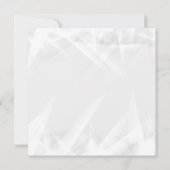 黒モダン赤誕生祝い男の写真 招待状 (裏面)