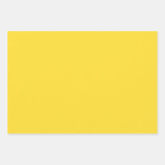 黒モダン黄タイポグラフィ70誕生日 ラッピングペーパーシート (正面2)