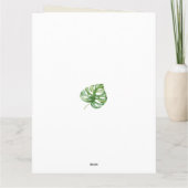 黒モダン18誕生日の男性の名前 カード (裏面)