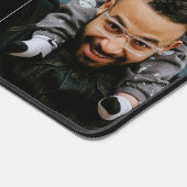 黒モダン4枚の写真最高のパパ デスクマット (コーナー)