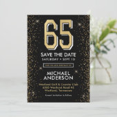 黒モダン65誕生日 セーブザデート (スタンド正面)