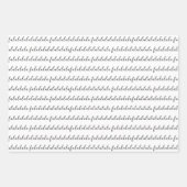 黒モダン&ホワイトFaララララソーシングキャット ラッピングペーパーシート (正面)