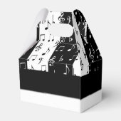 黒モノグラムの白ミュージカルストライプ2 フェイバーボックス (裏面サイド)