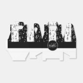 黒モノグラムの白ミュージカルストライプ2 フェイバーボックス (折り畳みなし)