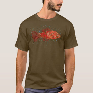 黒モリー観賞魚の水族館ギフト Tシャツ