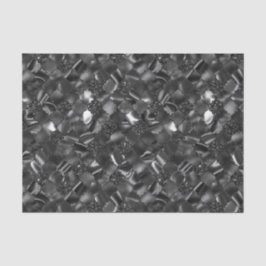 黒モロッコクローバーパターン 薄葉紙