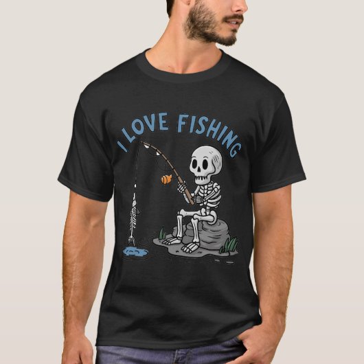 黒モール金魚 Tシャツ (正面)