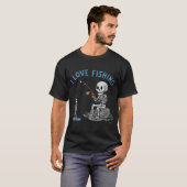 黒モール金魚 Tシャツ (正面フル)