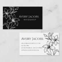 黒ユニークモダン白ボホフローラ